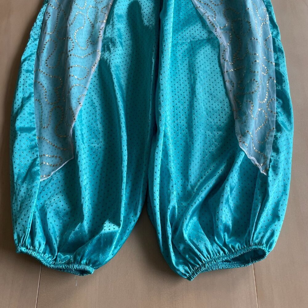 Vintage 2000s Disney Store Aladdin Jasmine Girls Pants‎ - Size Medium (7/8) - Picture 4 of 7
